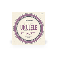 D'ADDARIO EJ87C SET CONCERT TITANIUM UKULELE струны для укулеле концерт