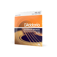 D'ADDARIO EJ15 PHOSPHOR BRONZE EXTRA LIGHT 10-47