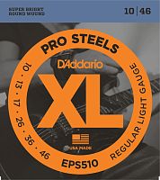 D'ADDARIO EPS510 ProSteels, Regular Light, 10-46