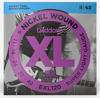 D'ADDARIO SET ELEC GTR XL SUP LITE