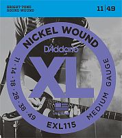 D`ADDARIO MOSCOW EXL115 XL NICKEL WOUND